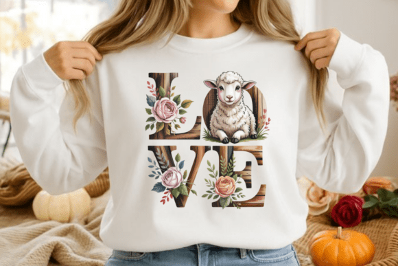 Download Floral Bible Faith Love Lamb PNG - Png Collection