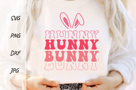 Download Easter Shirt Svg Hunny Bunny Png - Png Collection