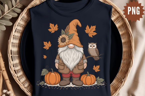 Download Thanksgiving Fall Gnome PNG Clipart - Png Collection