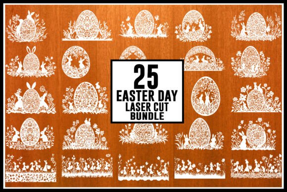 Download Easter Magic - 25 Laser Cut Designs - Easter magic Collection