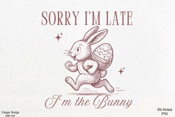 Download Easter Bunny Sublimation Design PNG - Png Collection