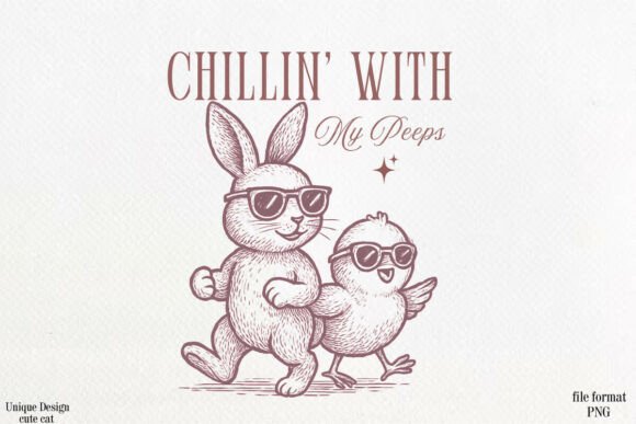 Download Easter Bunny Sublimation Design PNG - Png Collection