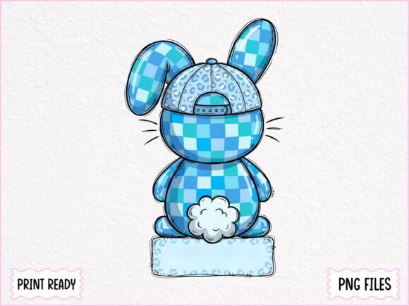 Download Personalized Blue Easter Bunny Boy PNG - Png Collection