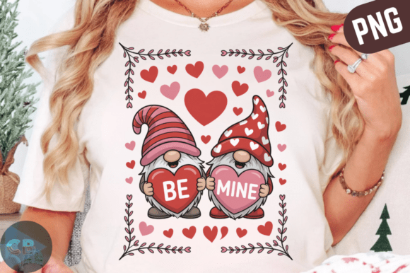 Download Valentine Gnomes Holding Hearts PNG - Png Collection
