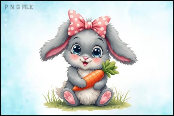 Download Watercolor Bunny Clipart PNG - Png Collection