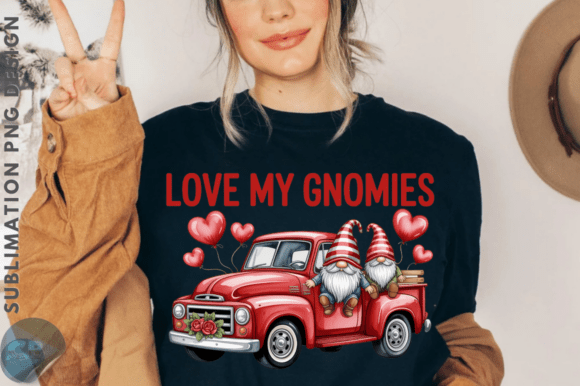 Download Love My Gnomies Sublimation PNG Design - Png Collection